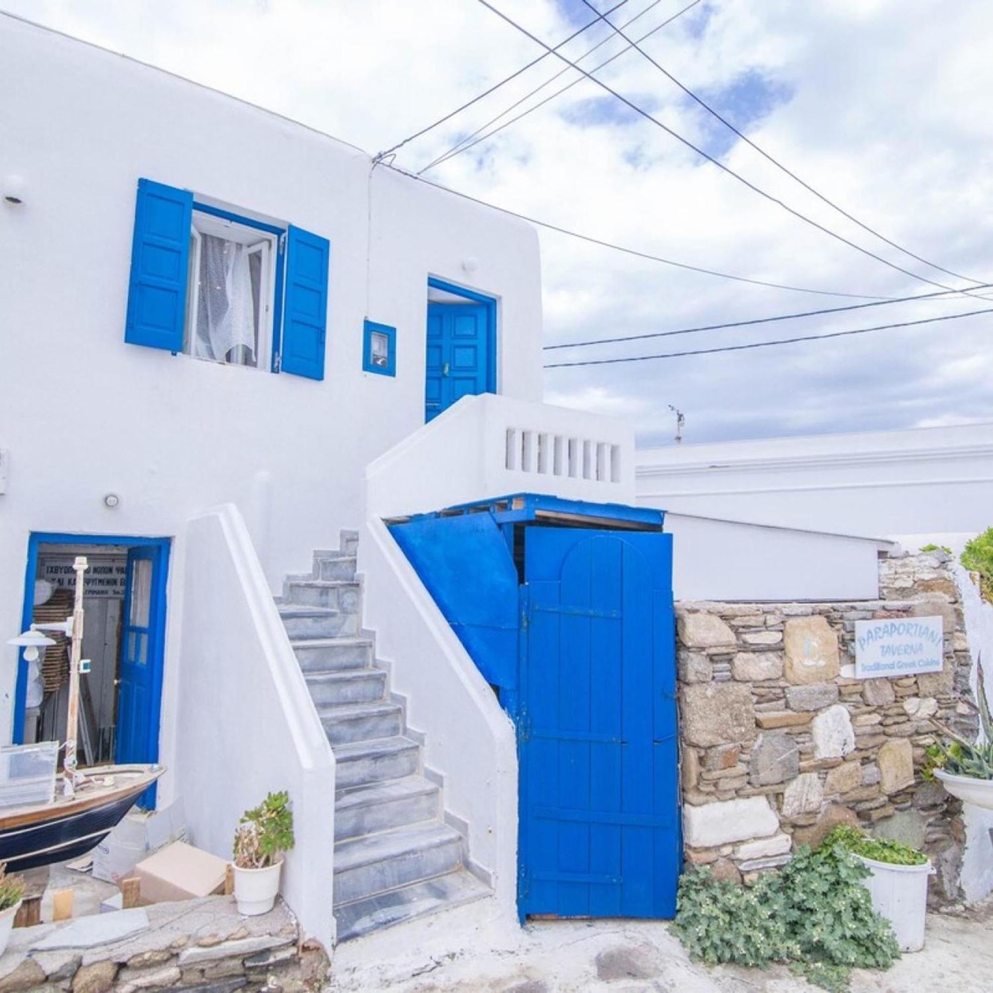 Like A White Seagull In Mykonos! Apartment Mykonos Town Exterior photo